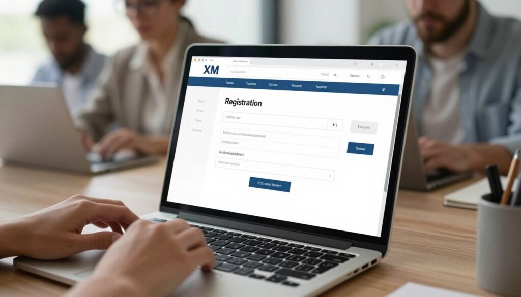 XM registration process XM registration process